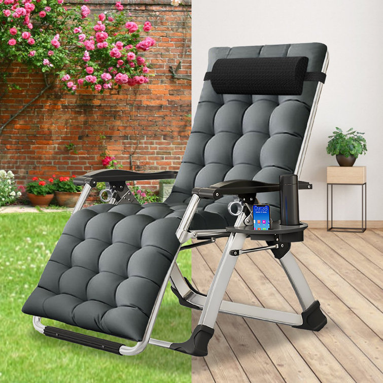 Patio chair 2024 headrest